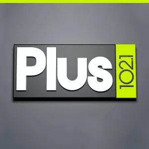 Logo de Radio Plus 102.1FM Guatemala